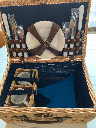 Picknick-Koffer für 2 Personen neu