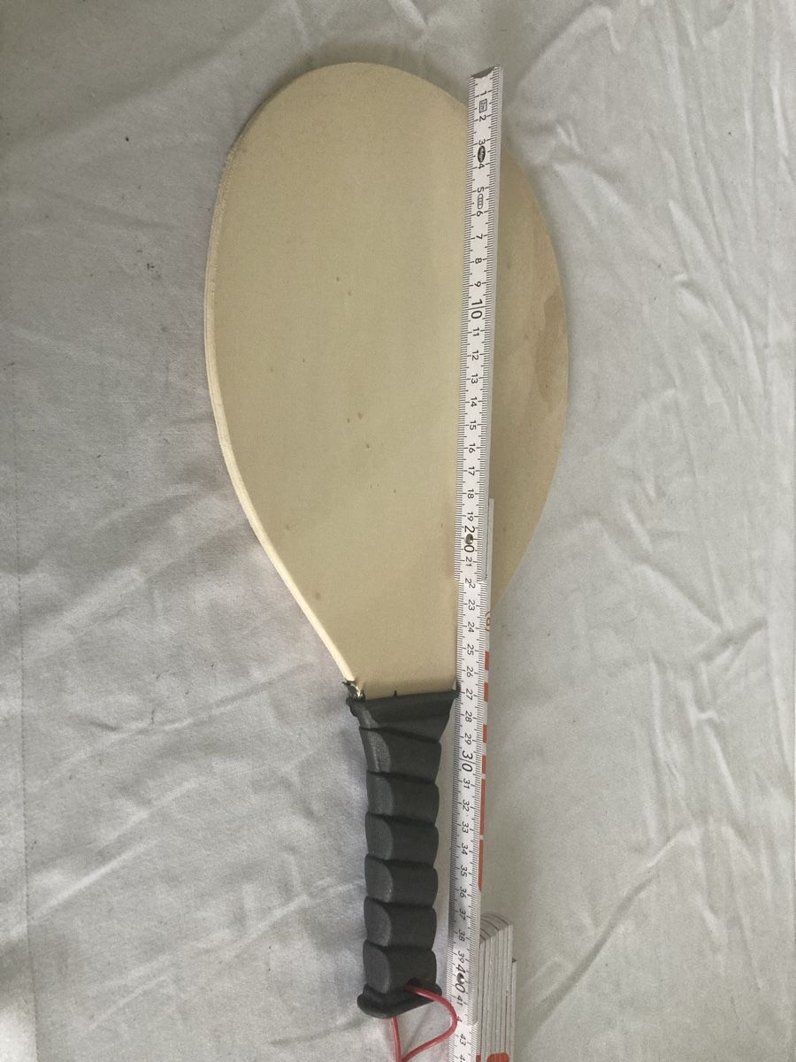 Racchette: Original Racket Set Holzschläger mit Ball, Neu – Nuovo e nell'imballaggio originale da Aarwangen venduto da to-hirschi 6