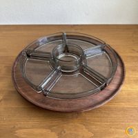 Vintage Drehteller Lazy Susan Digsmed-Stil Mid Century