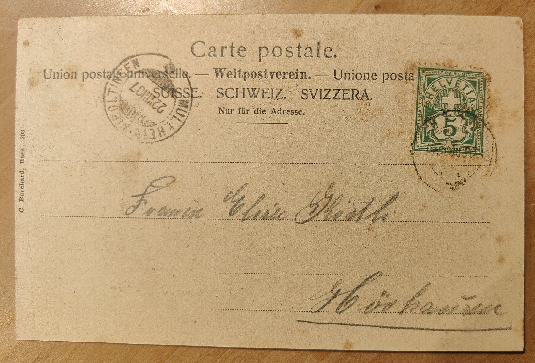 Cartoline postali: Frauenfeld um 1900 – Usato da St. Erhard venduto da Chaeferli6 1