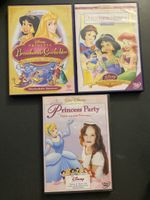 3 Disney DVD's Princess Party, Träume, Wahre Freundschaft
