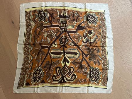 Foulard / Tuch – abstraktes Ethnomuster 75 x 75 cm