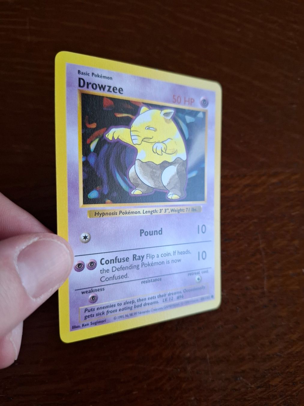 Pokémon Carte collezionabili: Pokemon Drowzee Base Set Shadowless 49/102 – Usato da Giornico venduto da ale_lc8k 2