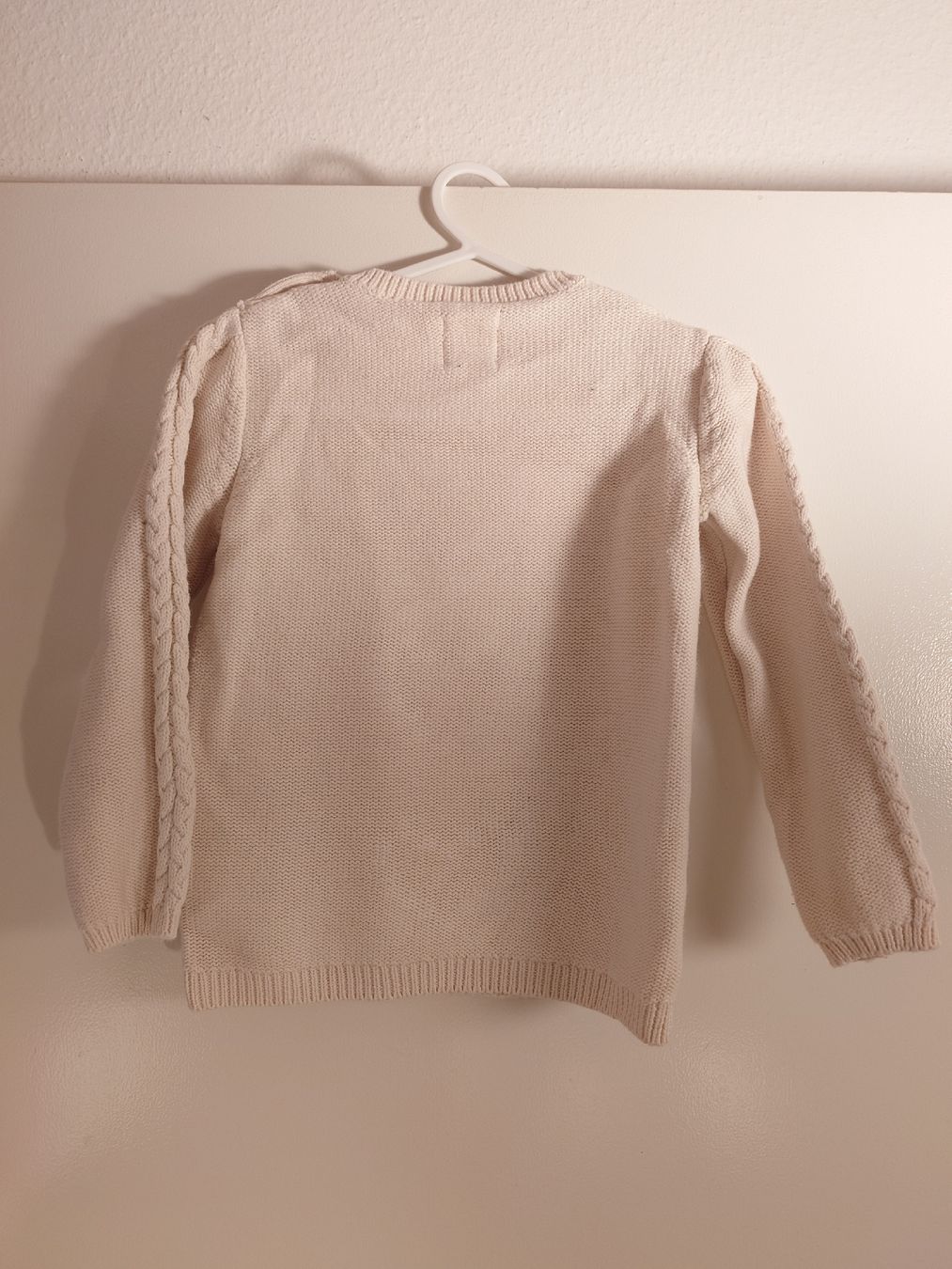Maglioni & Felpe: Mädchen Pullover C&A Creme Zopfmuster, Grösse 98 – Usato da Uster venduto da snowy_6 1