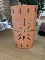 Kerzenhalter Keramik für draussen, neuwertig, 26cm hoch