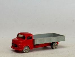 GB2- Lego Mercedes 1413 Pritschen LKW rot grau