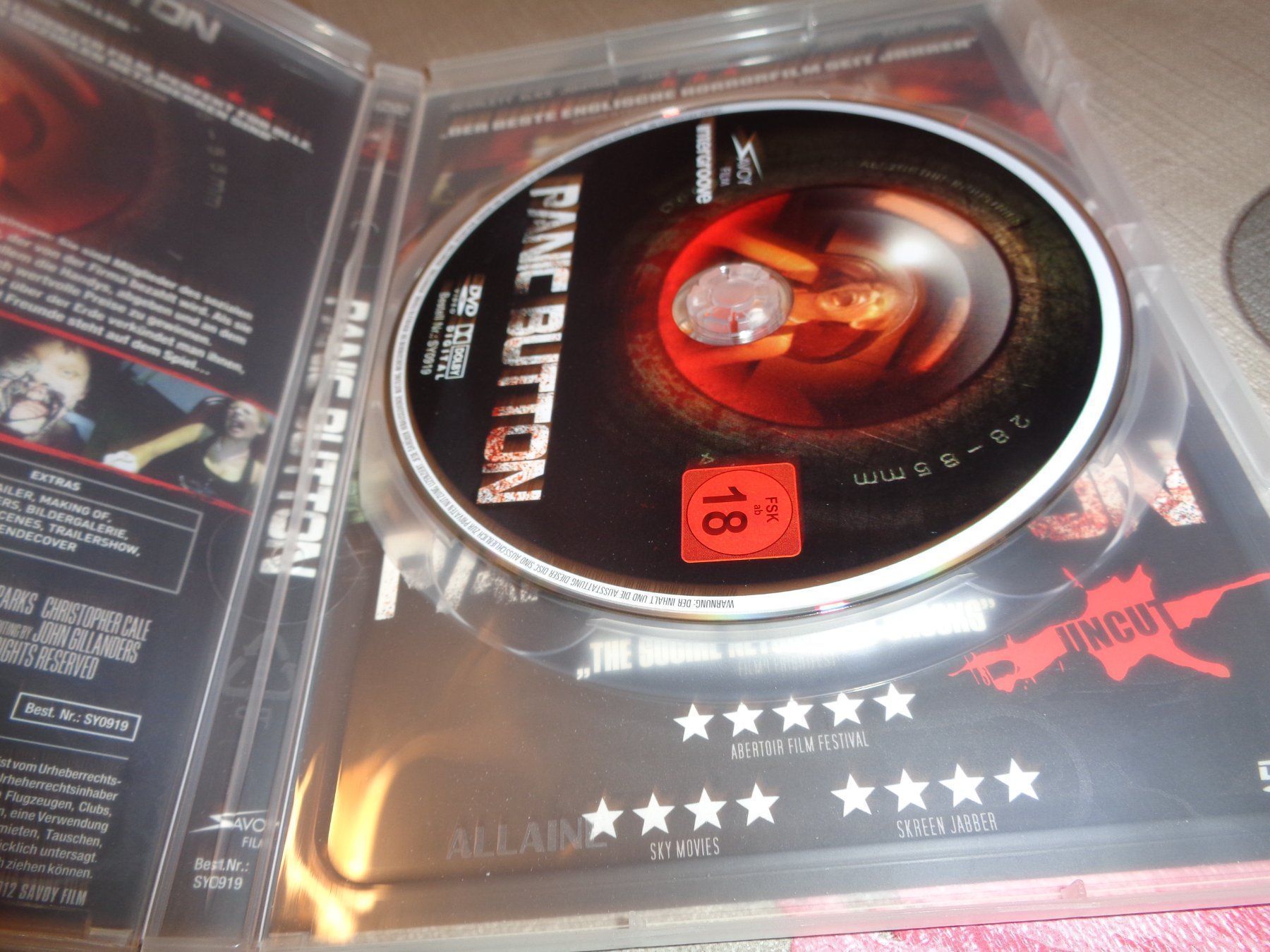 Tutti i DVDs: Panic Button DVD – Usato da Olten venduto da Disc-Verkauf 1