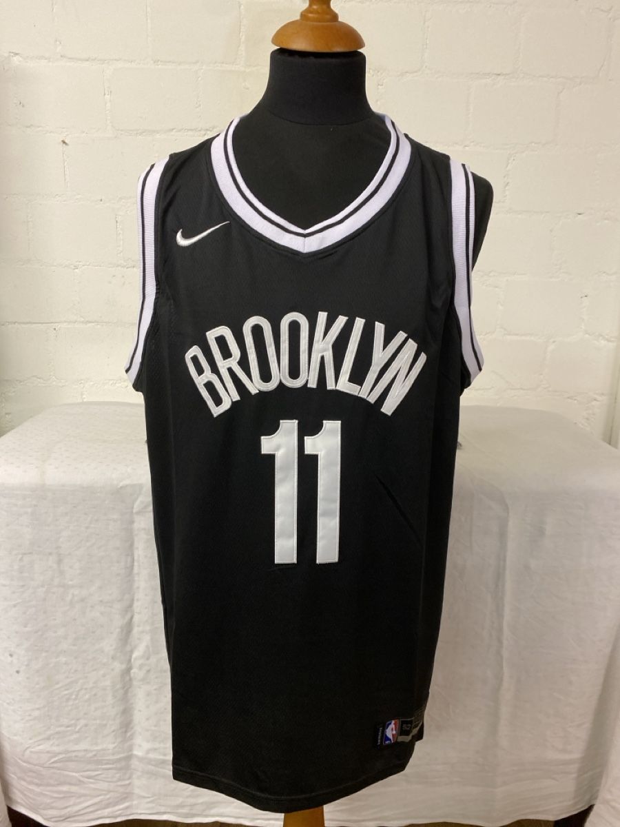 Nba Canottiere & Pantaloni: Brooklyn Nets Trikot Nr. 11 Schwarz Grösse 52 – Usato da sursee venduto da trilli-tralli