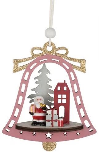 Tutte le decorazioni: Baumschmuck wunderbare Glocken 12,5cm Holz – Nuovo e nell'imballaggio originale da Basel venduto da Seifehuesli 4
