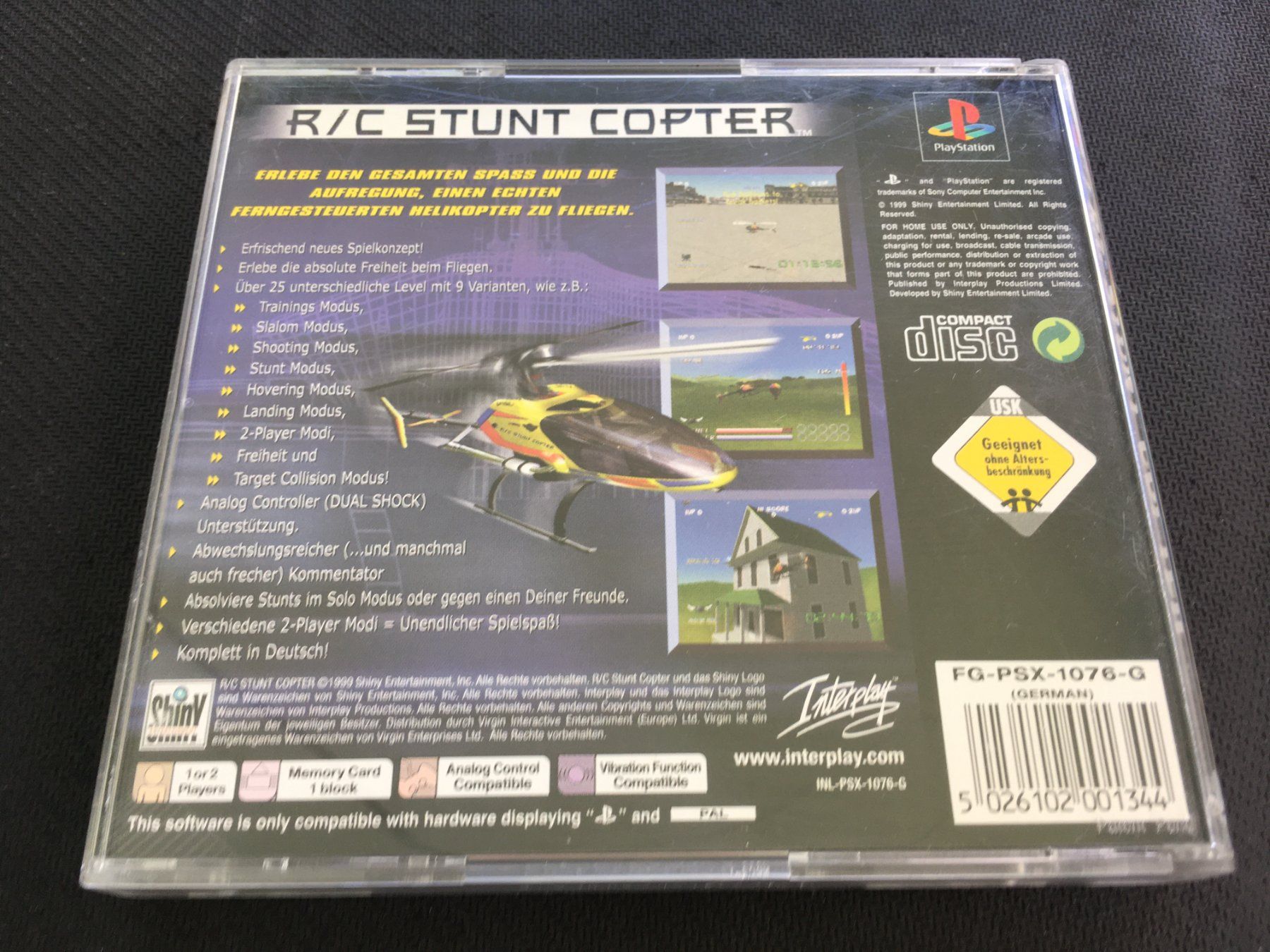 Sony Giochi: R/C Stunt Copter - Playstation 1 / PS1 – Usato da St.Gallen venduto da Punktchen01 2