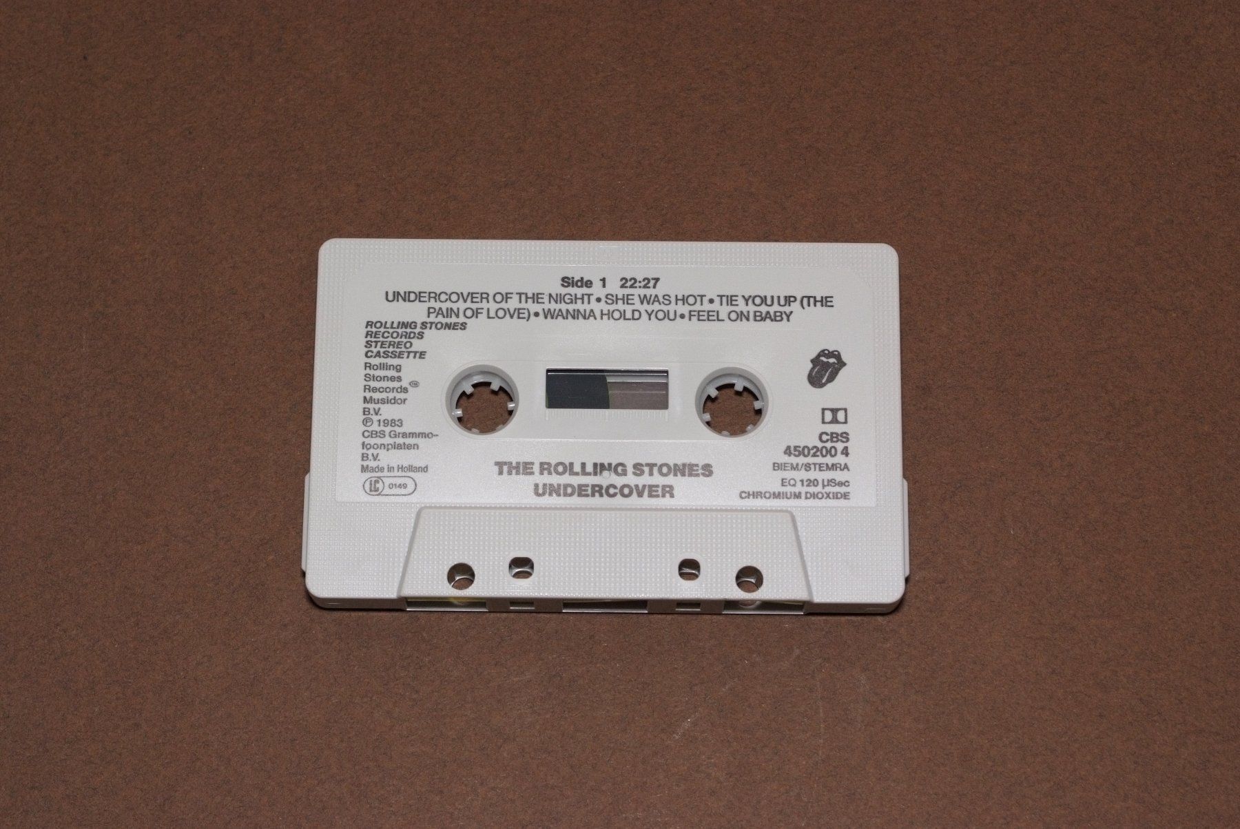 Musicassette: Rolling Stones / Undercover / Kassette 1983 – Usato da Aarau venduto da Pearlz 3
