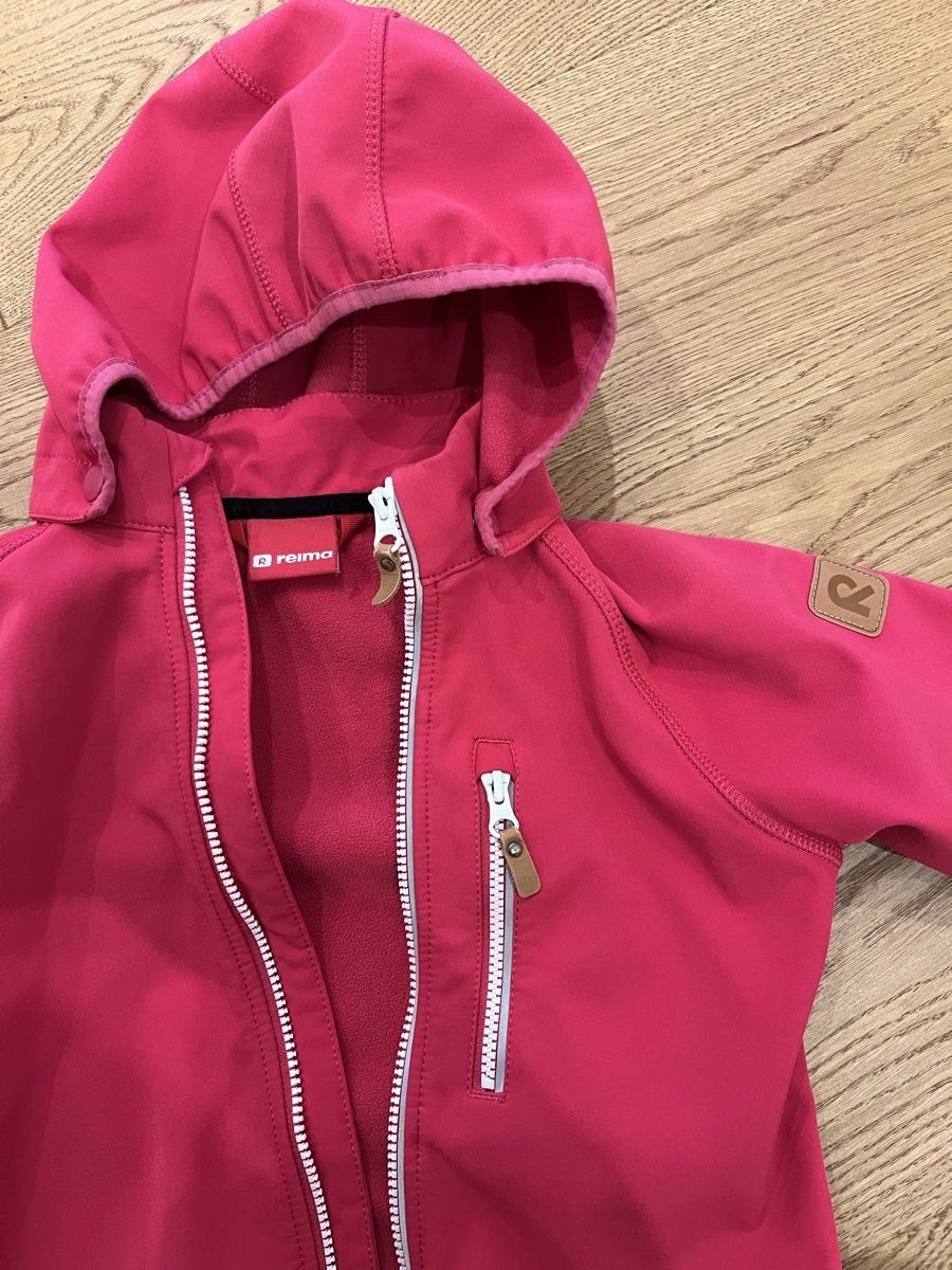 Reima Giacche & Cappotti: Reima Softshell Jacke 122 pink – Usato da Brail venduto da Sonnenblume86GR 1