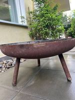 Feuerstelle/Schale Metall 80cm von metall.ch