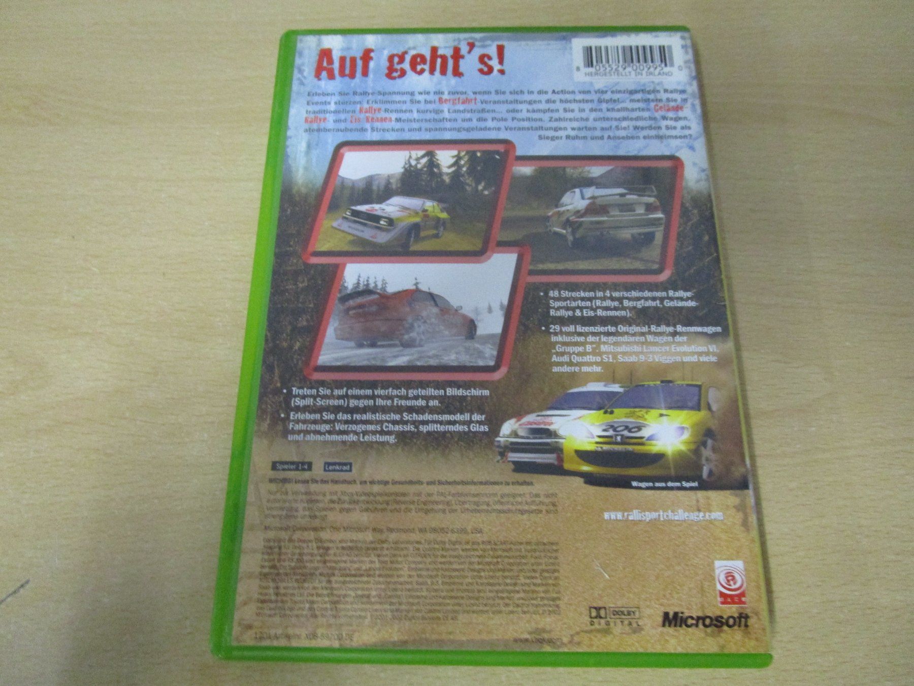 Microsoft Spiele: Rallisport Challenge Microsoft Xbox XBOX – Gebraucht aus Goldau von agestuffer 1
