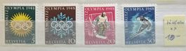 4118) W25-28, Olympiade St. Moritz Satz postfrisch