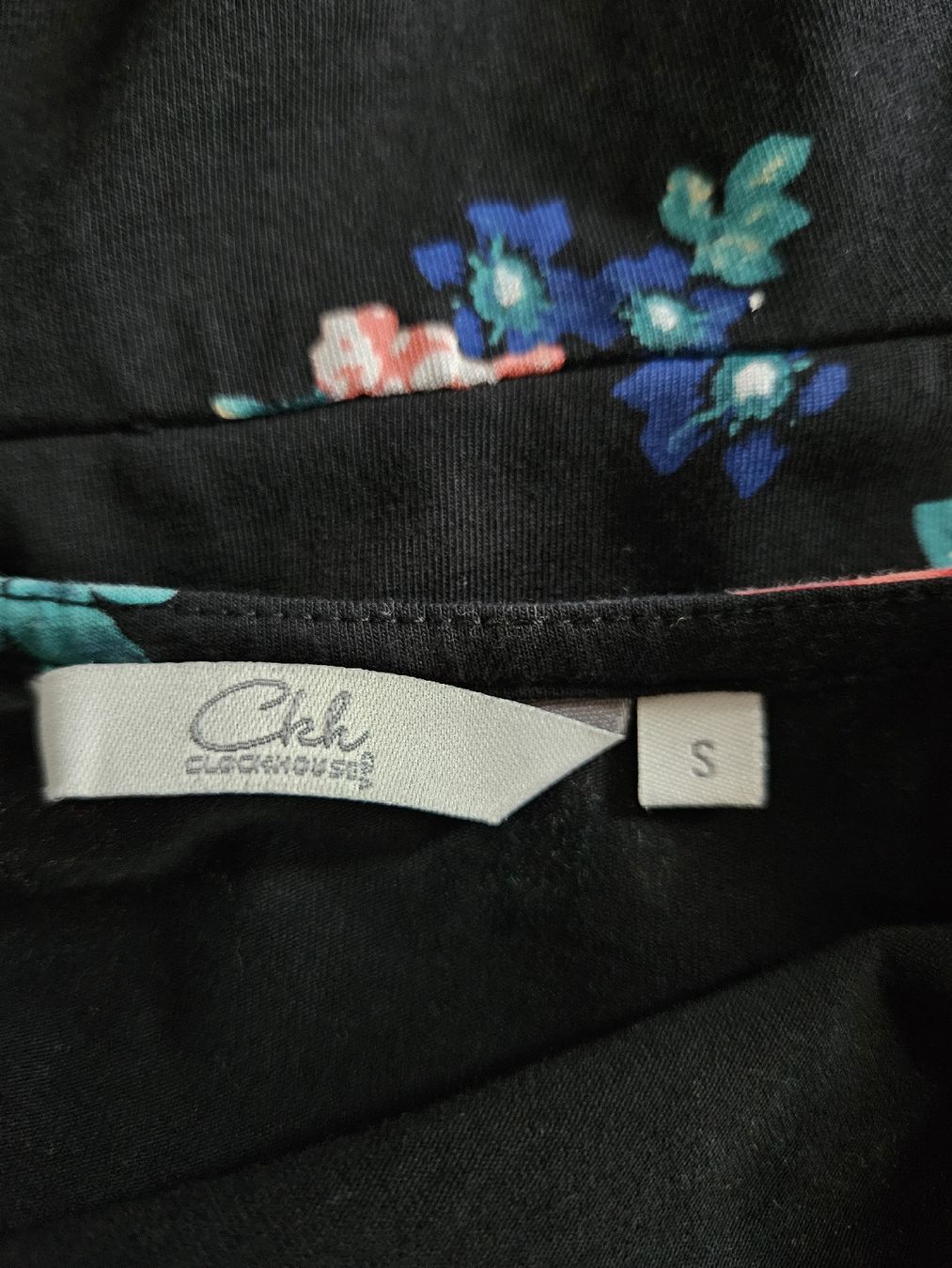 C&A Vestiti: Sommerkleid Blumenmuster Schwarz Gr. S - C&A – Nuovo (secondo la descrizione) da Anwil venduto da tamoos 3