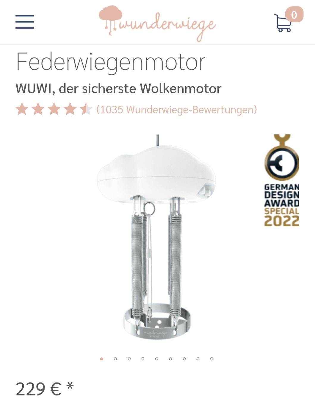 Bascules & balançoires: Wunderwiege – D'occasion à Safenwil par Deloshu 3