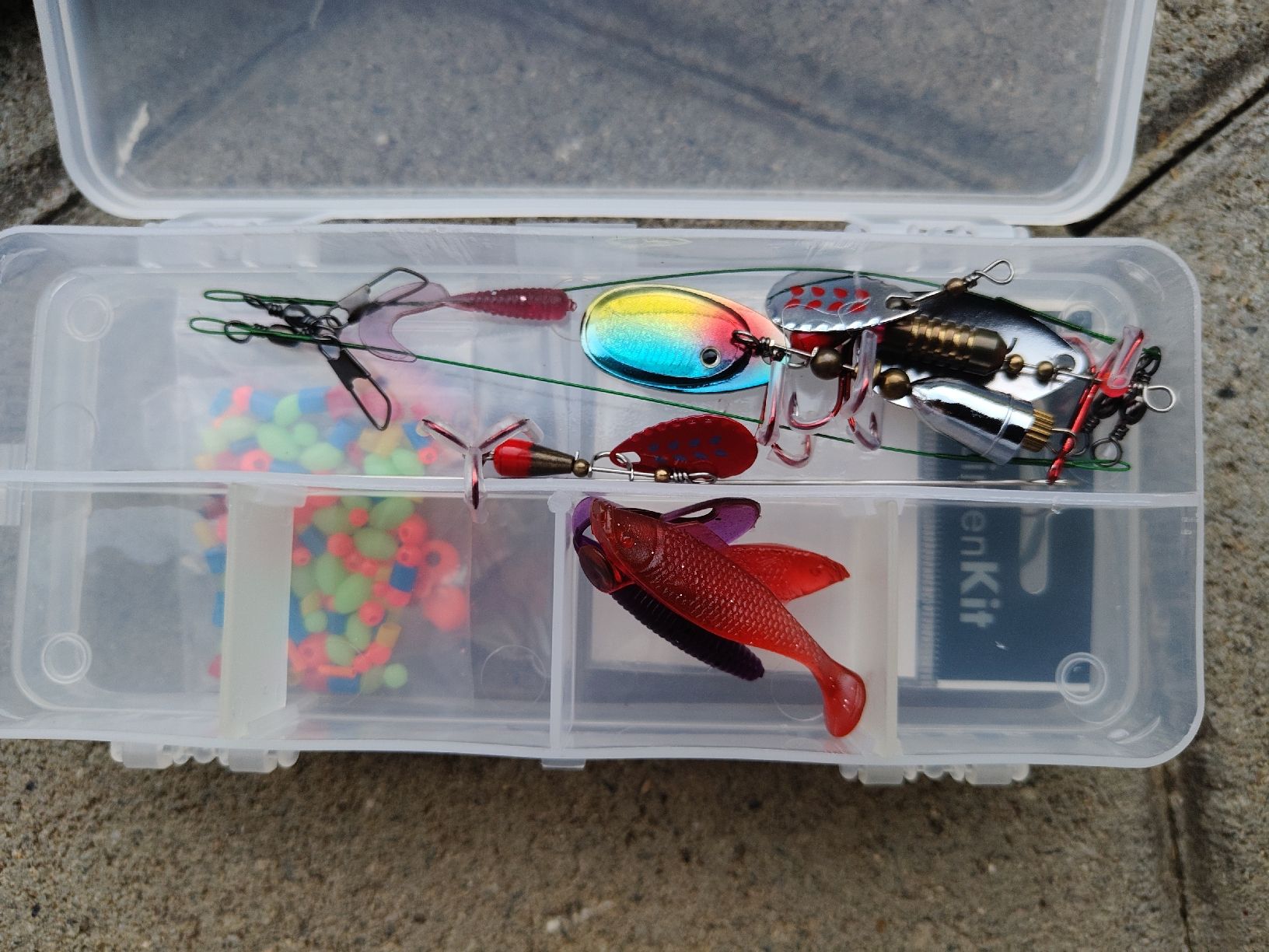 Canne da pesca: Crivit Spinnangel-Set  neu – Nuovo (secondo la descrizione) da Holziken venduto da Housi.h 2