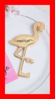 Flamingo Flaschenöffner Gold Bier Wein Bar Pub Restaurant
