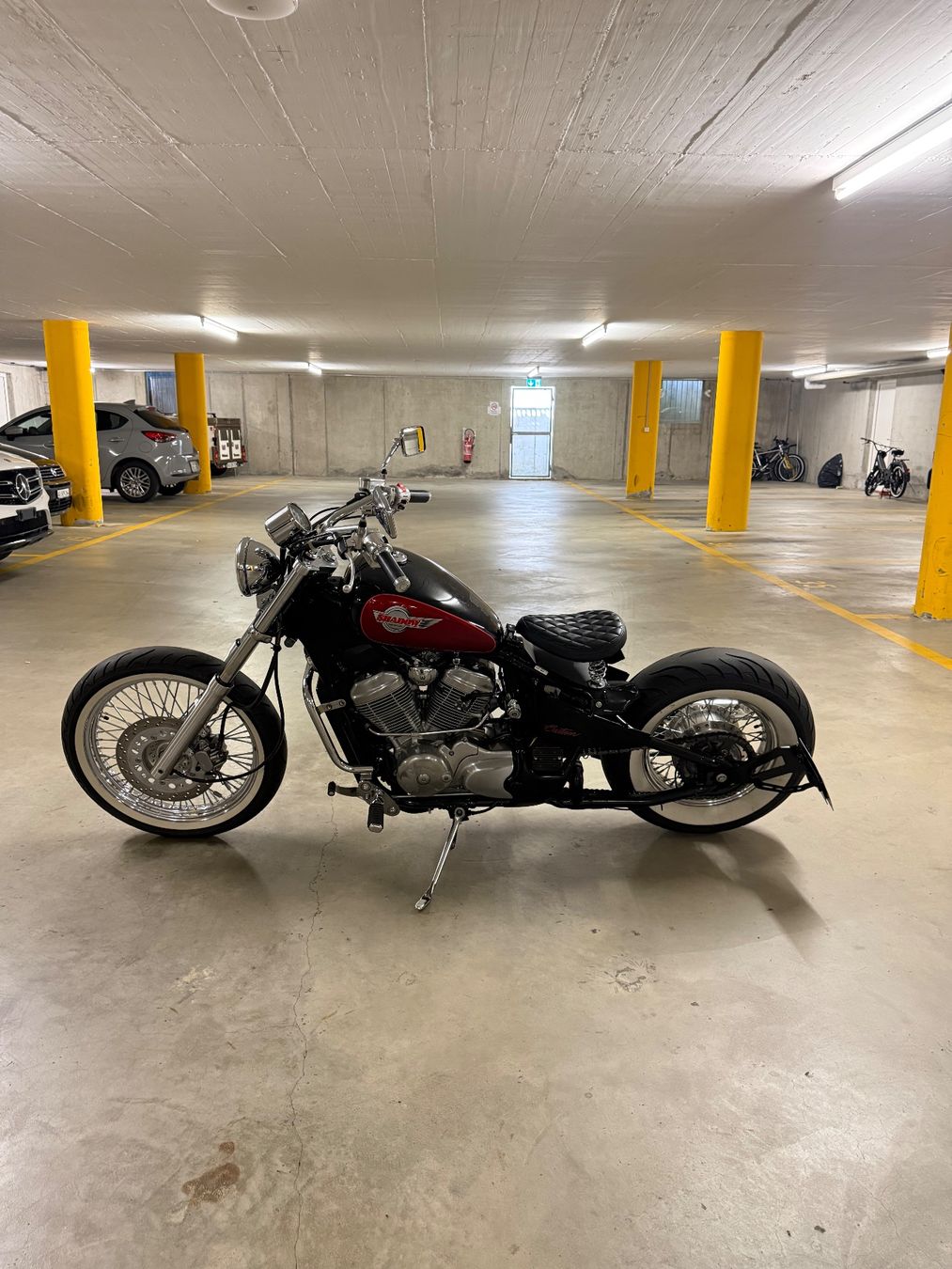 Honda Chopper: Honda Shadow 600 Bobber inkl. DTC – Usato da Kölliken venduto da Iridiumblck 2