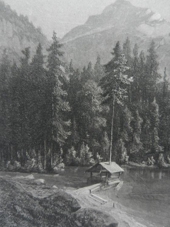 Stiche: Blausee Berner Oberland – Gebraucht aus Risch von Rischli15 4