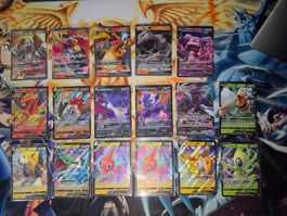 Pokemon Sammlung/Lot 17x V/GX/VMAX/ex 🇩🇪&🇺🇸