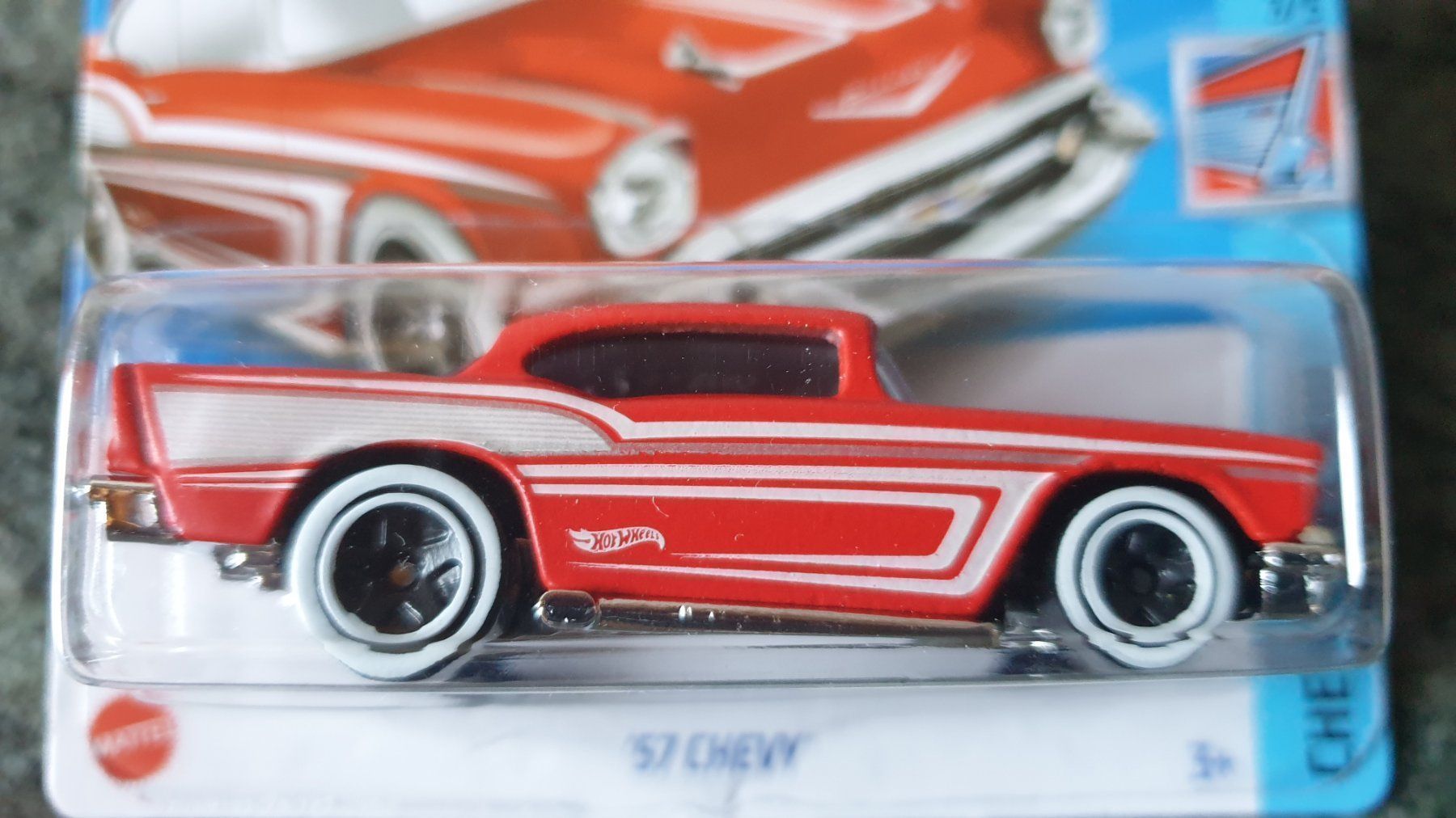 Hot Wheels Modellini d'auto: 57 CHEVY / HOT WHEELS – Nuovo e nell'imballaggio originale da Wengi b. Büren venduto da Ot1000 1