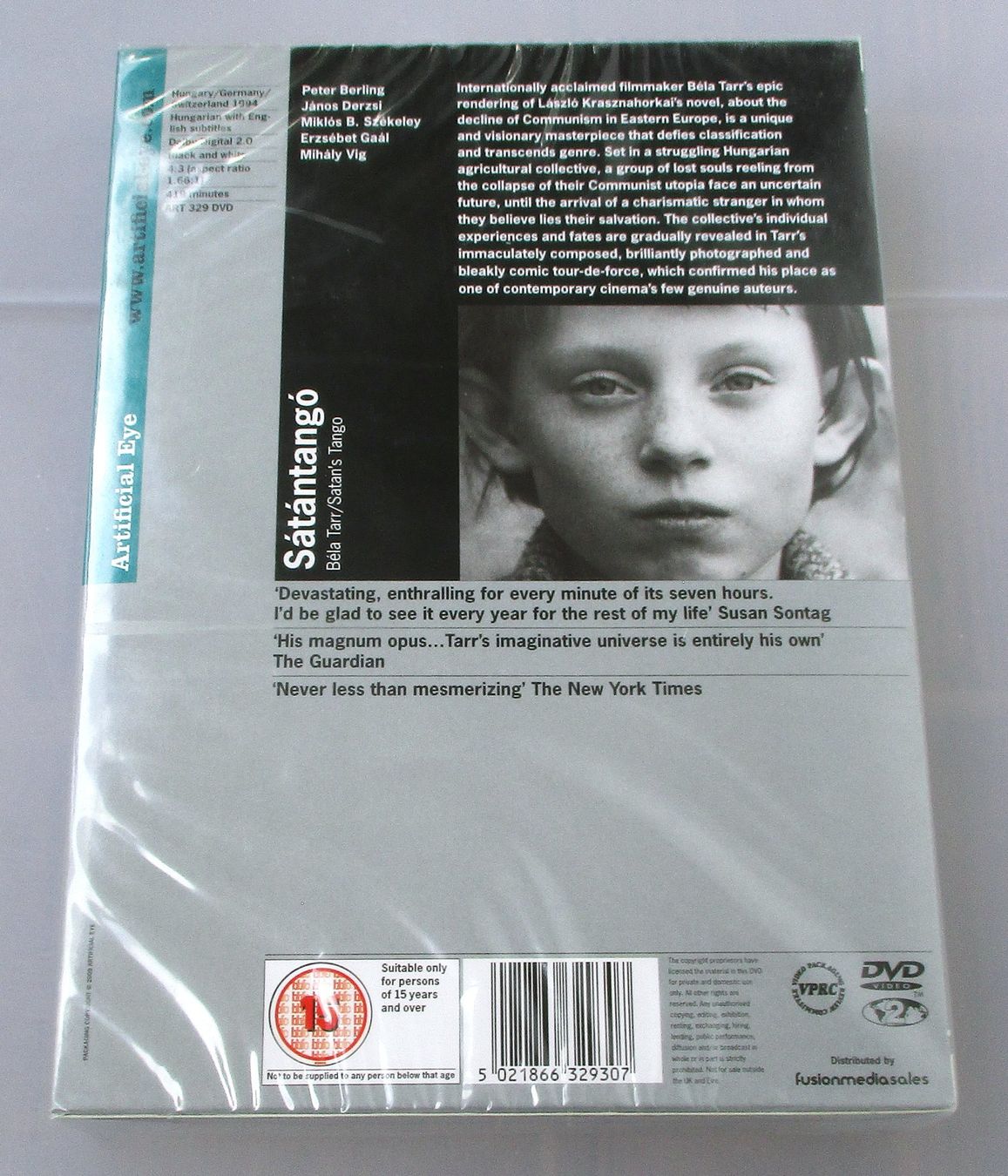 Tutti i DVDs: SATANTANGO - Bela Tarr 3-DVD NEU/OVP – Nuovo e nell'imballaggio originale da Wattwil venduto da Muriel10 1