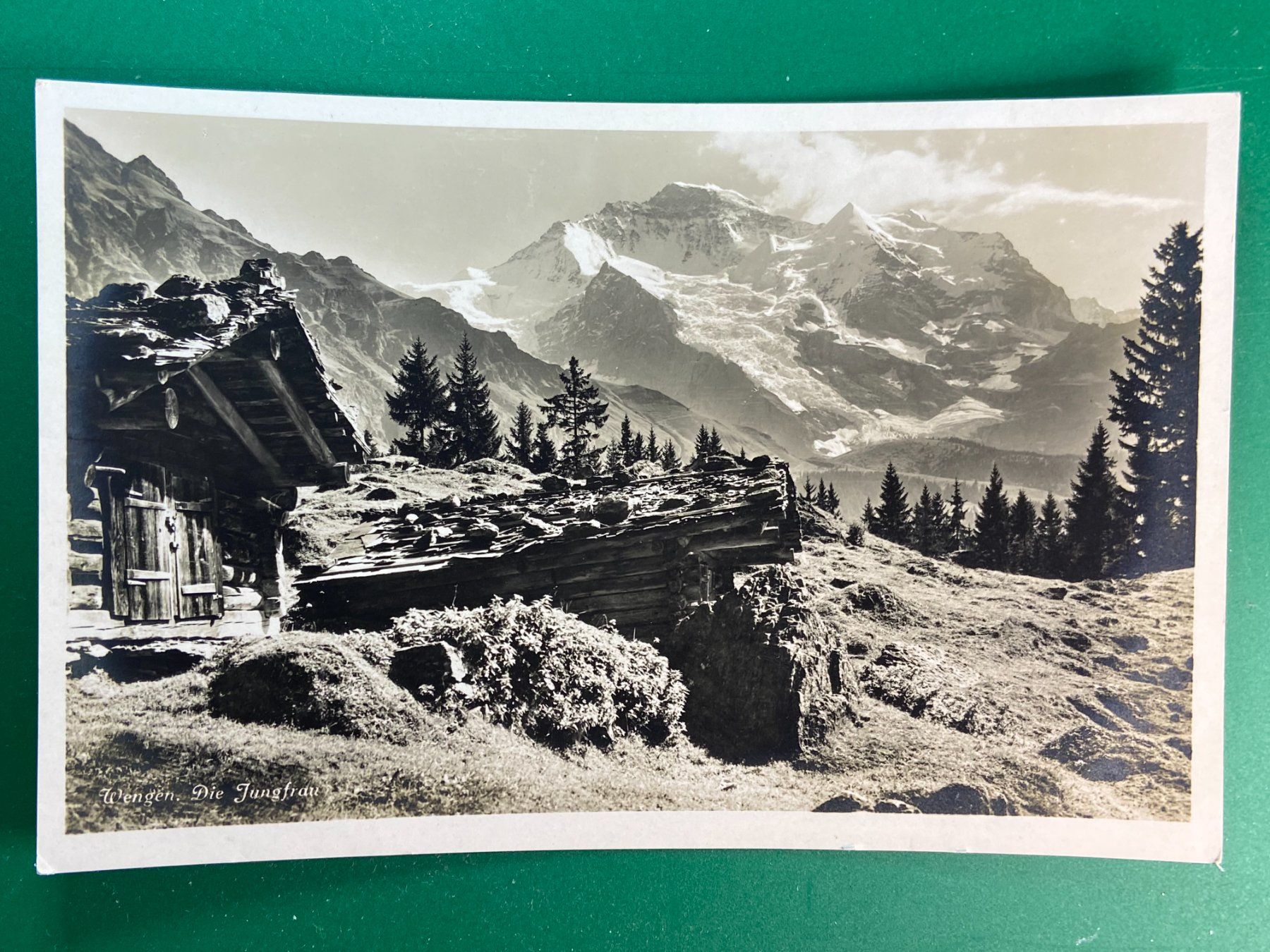 Cartoline postali: Wengen - Die Jungfrau – Usato da Steg VS venduto da danwer74