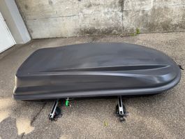 CAMTEK Dachbox inkl. Fabbri Universal-Dachträger & Schlüssel