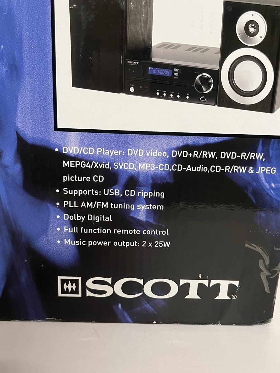 Scott MDX 40 Stereoanlage DVD/USB - Top! (nikG) (Neu (gemäss ...