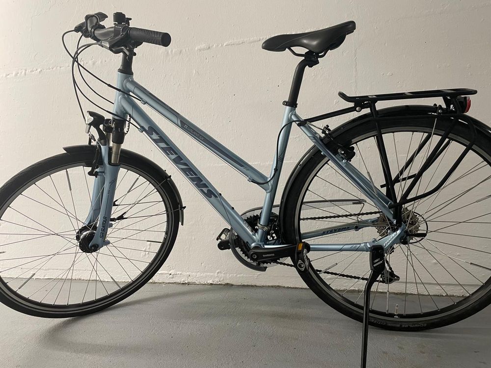 Vélo Ancien Homme ROBUST - Vintage Acier Argenté - À Patins