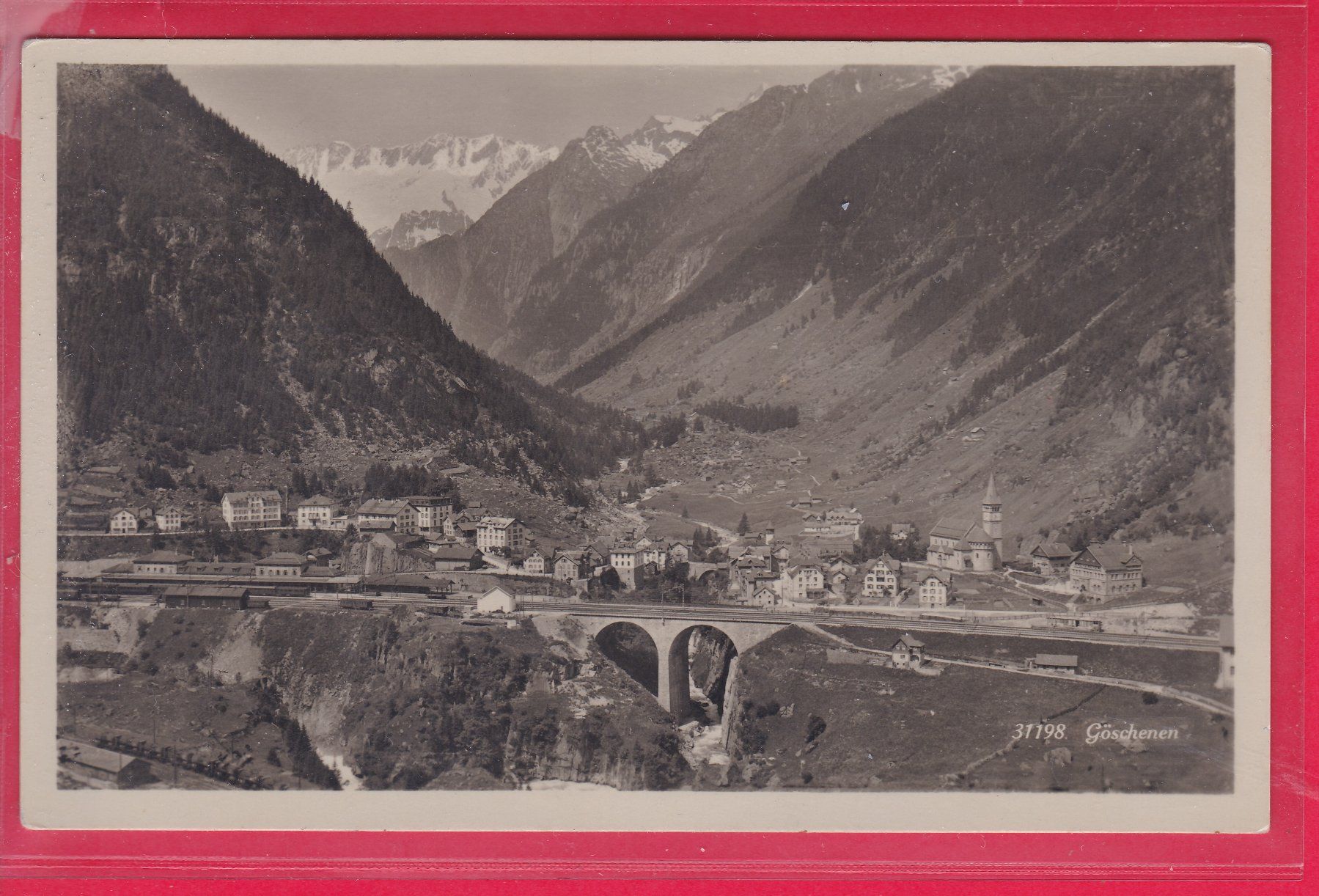 Cartoline postali: GÖSCHENEN – Usato da Oberrieden venduto da Gebirgsstelze
