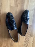 GANT Black Patent Leather Loafers - Size 38.5 - Spring!