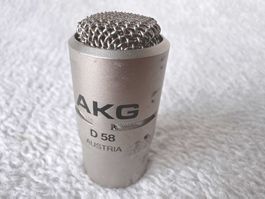 AKG D 58 Mikrofon Microphone  guter zustand