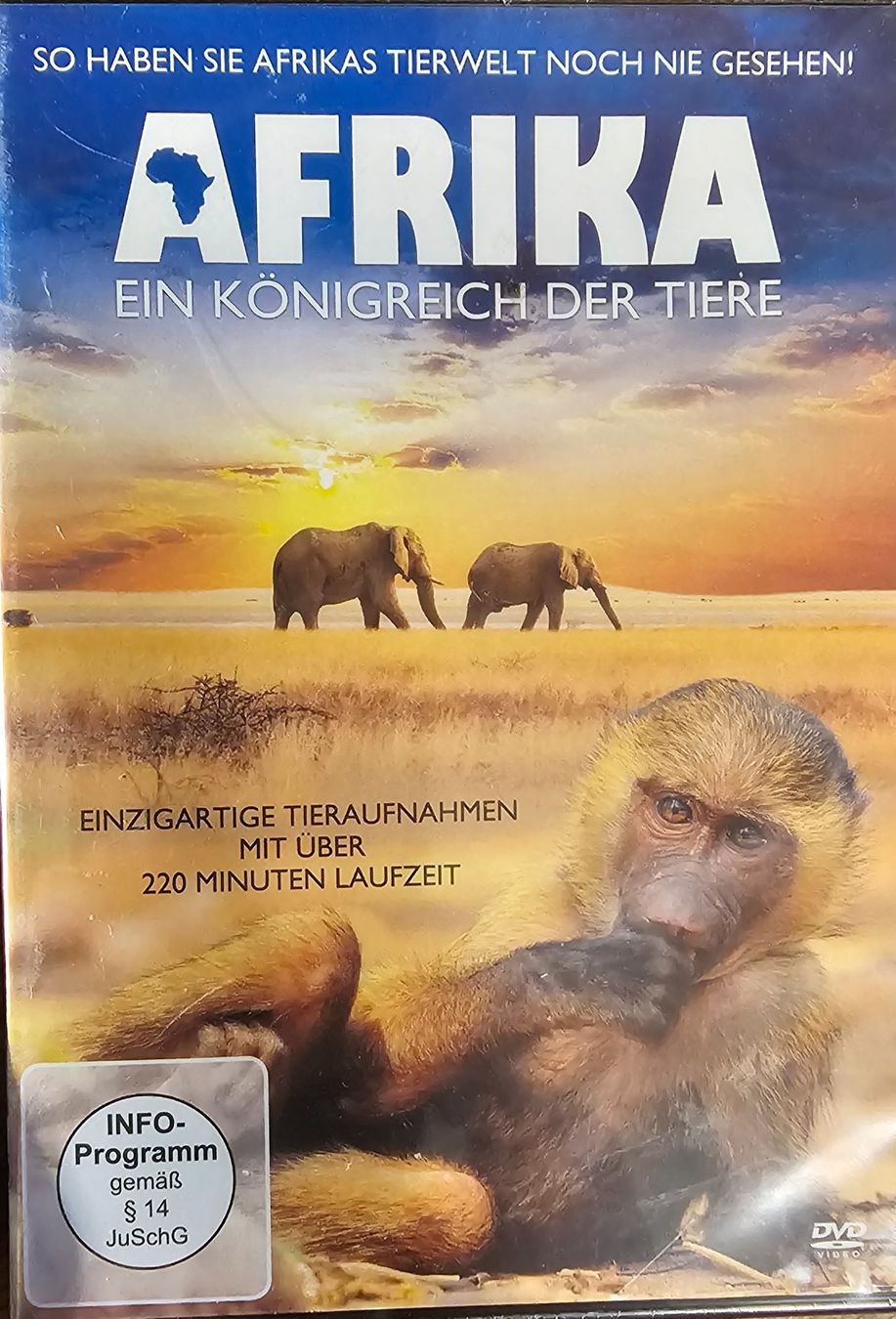 Tutti i DVDs: Afrika - Ein Königreich Der Tiere – Nuovo e nell'imballaggio originale da Wahlen b. Laufen venduto da Cg10