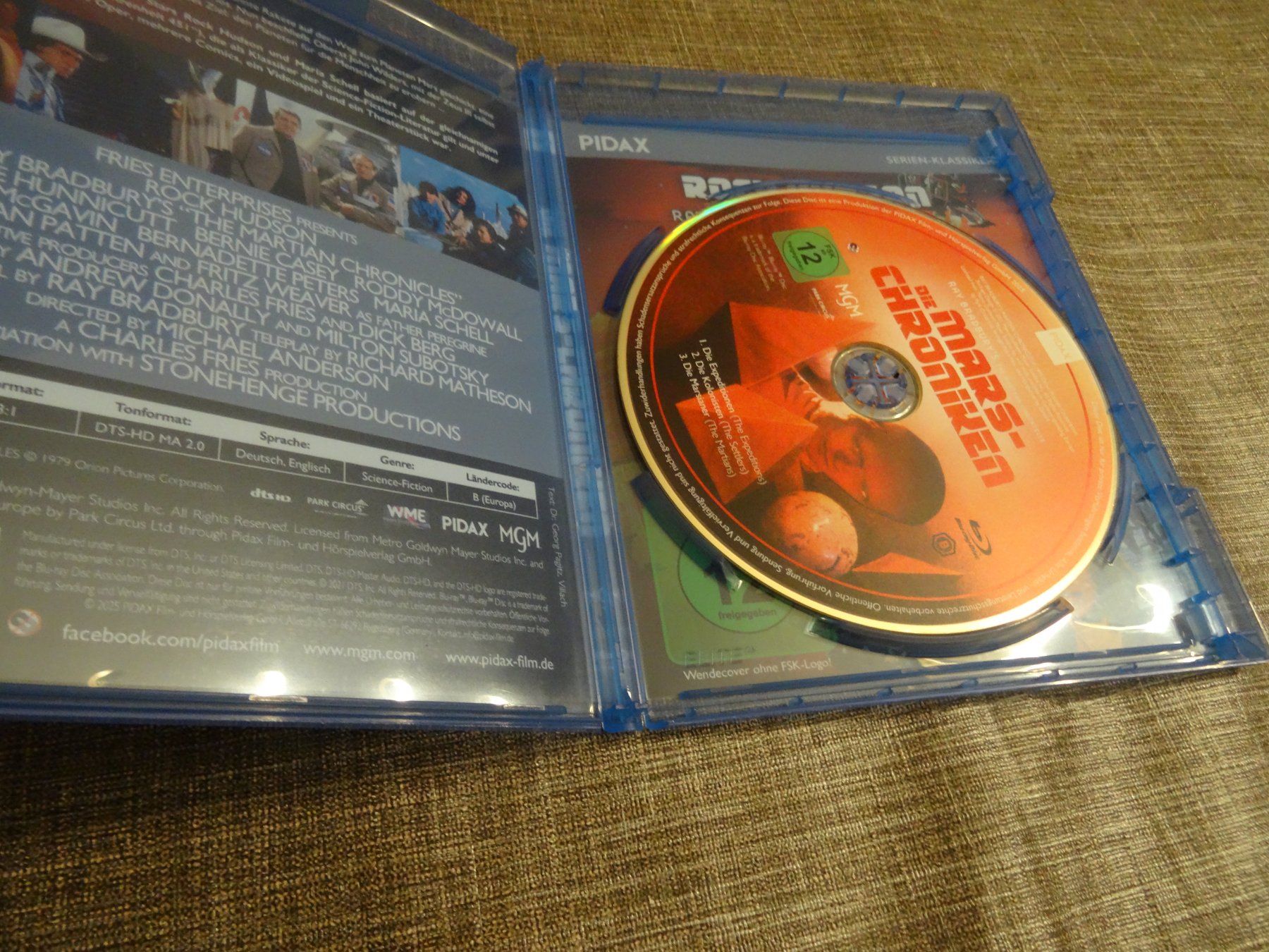 Alle DVDs: Die Mars Chroniken Blu-ray Rock Hudson – Gebraucht aus Olten von Disc-Verkauf 1