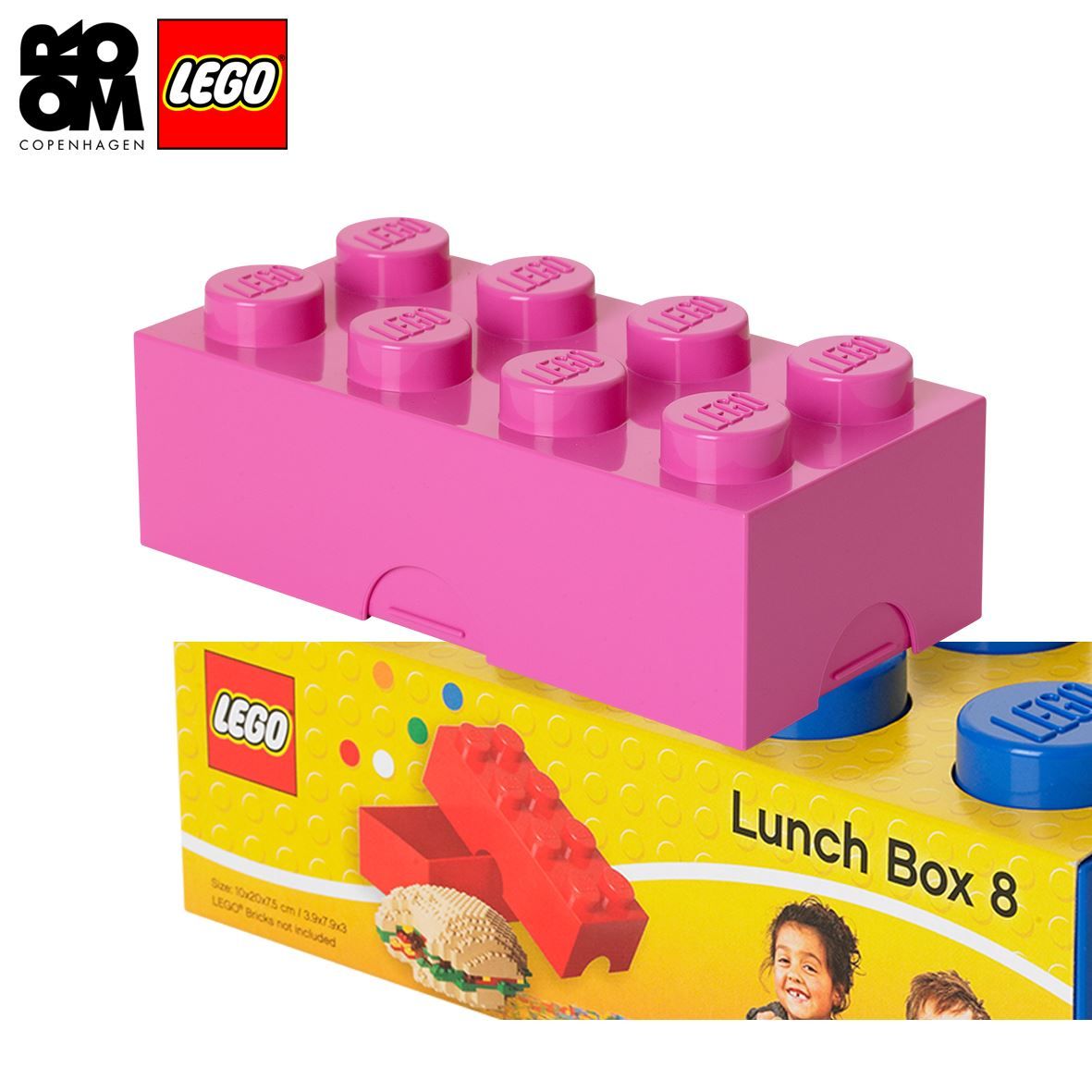 Recipients et similaires: XL Lego Lunchbox oder auch Etui, Pink – Neuf avec emballage d'origine à Wettingen par kochshop