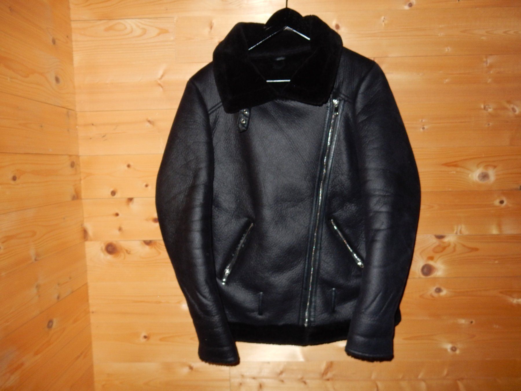 Giacche: Winterjacke aus Kunstleder,  Gr. S – Usato da St.Gallen venduto da regenbogen5