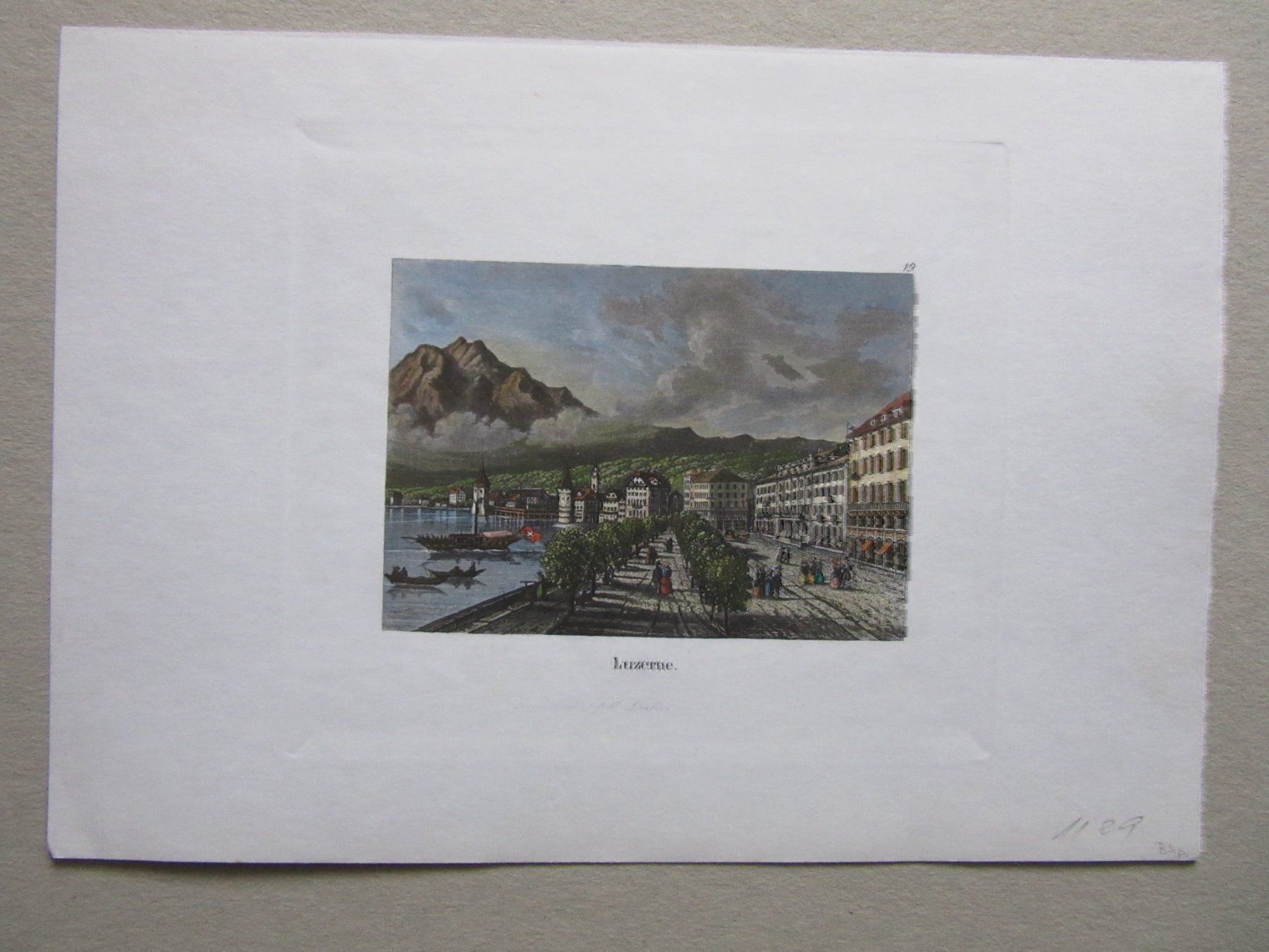 Stiche: OLTEN  AQUATINTA – Gebraucht aus Gersau von grafik-kunst