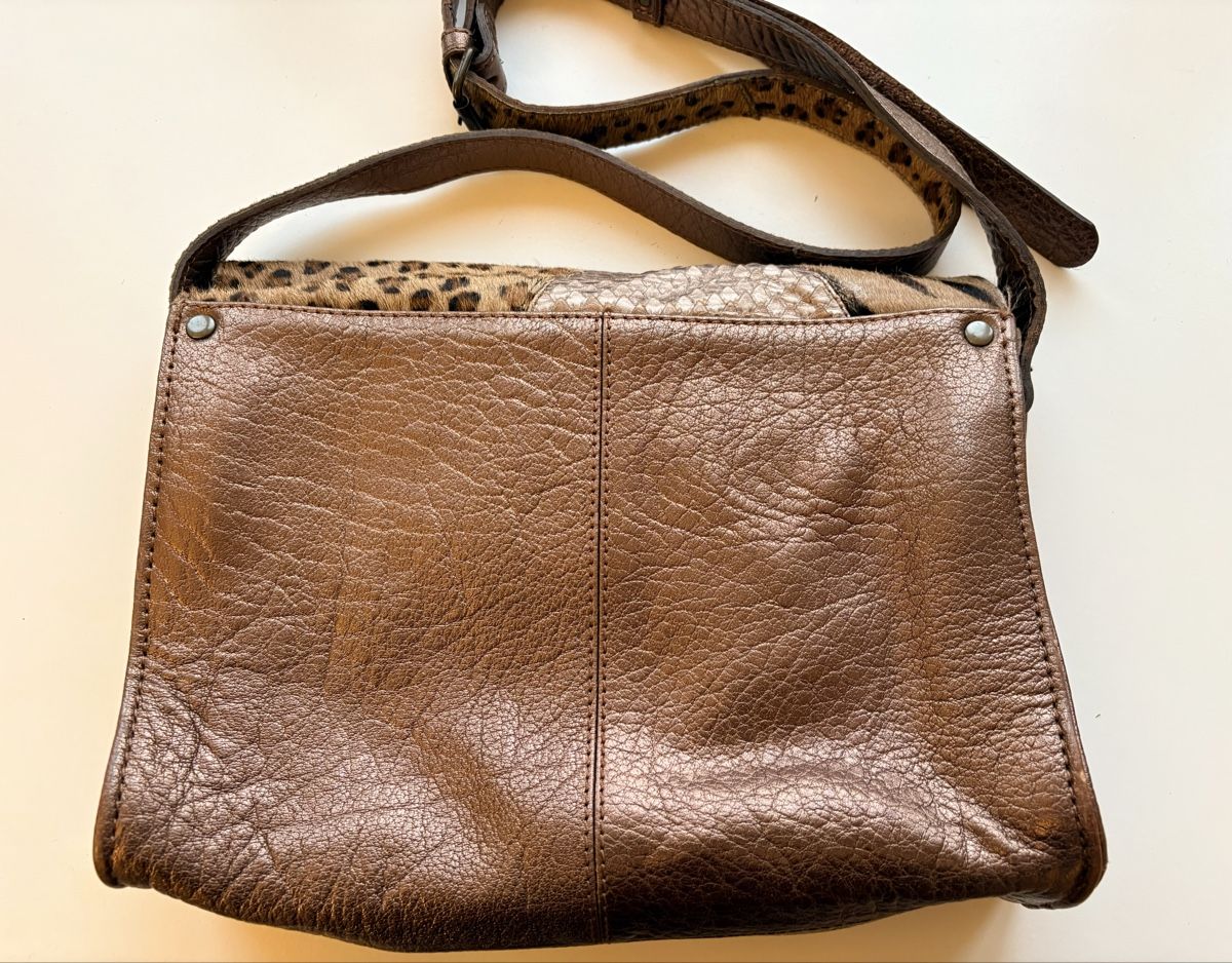 Taschen für Damen: Sac bandoulière Paul Marius cuir marron motifs cuirpython – Gebraucht aus Lausanne von france.guillermin 4
