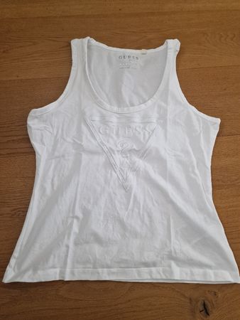 Guess Top Weiss, Grösse L Ideal  elegant, sportlich.
