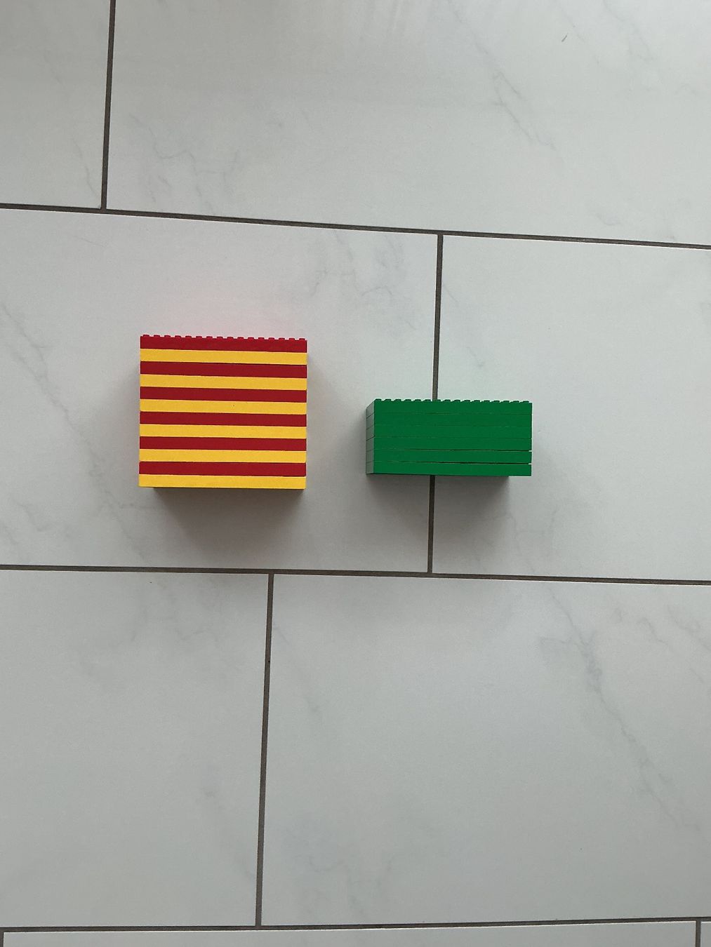 Lego Baukästen: Legogrundplatten 6,5x13cm – Gebraucht aus Biel-Benken BL von Cold334
