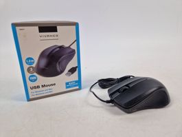 VIVANCO Kompakte Computermaus (USB)