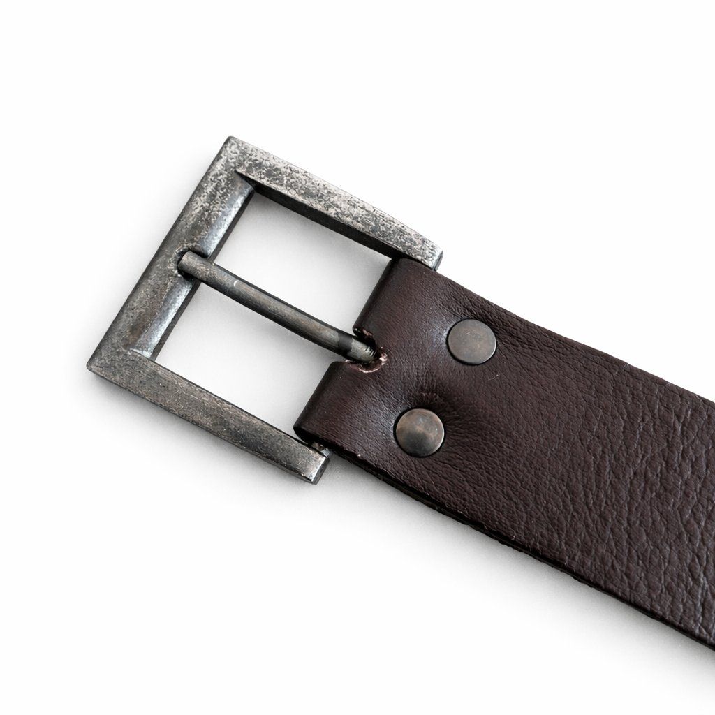 La Redoute Cinture: Brauner Ledergürtel Damen mit Nieten – Nuovo (secondo la descrizione) da Fully venduto da VaneaSelection 4