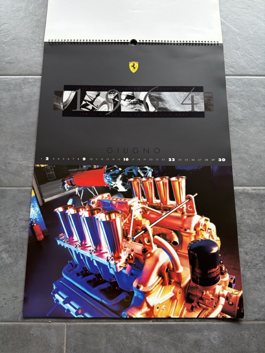 Ferrari Calendari: Original Ferrari Kalender 2002 – Usato da Wolfwil venduto da Rolex1 5