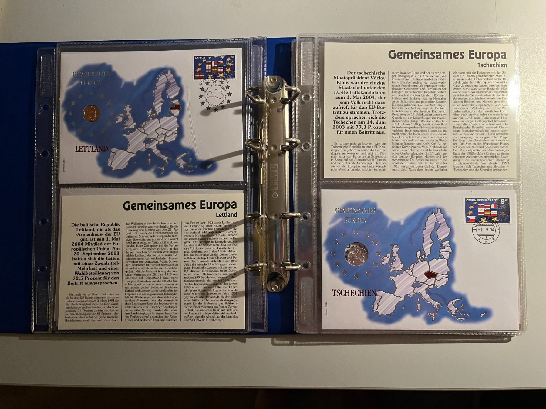 Tutti le monete: Album mit 10 Numisbriefen – Nuovo (secondo la descrizione) da Arch venduto da seil819 2