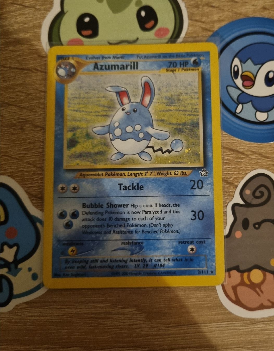 Pokémon Sammelbilder & Trading cards: Azumarill Néo Genesis – Gebraucht aus St-Maurice von Woopersonal 1