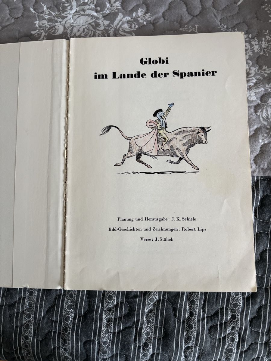 Comics: Globi im Lande der Spanier  – Gebraucht aus huttwil von Chira2015 2