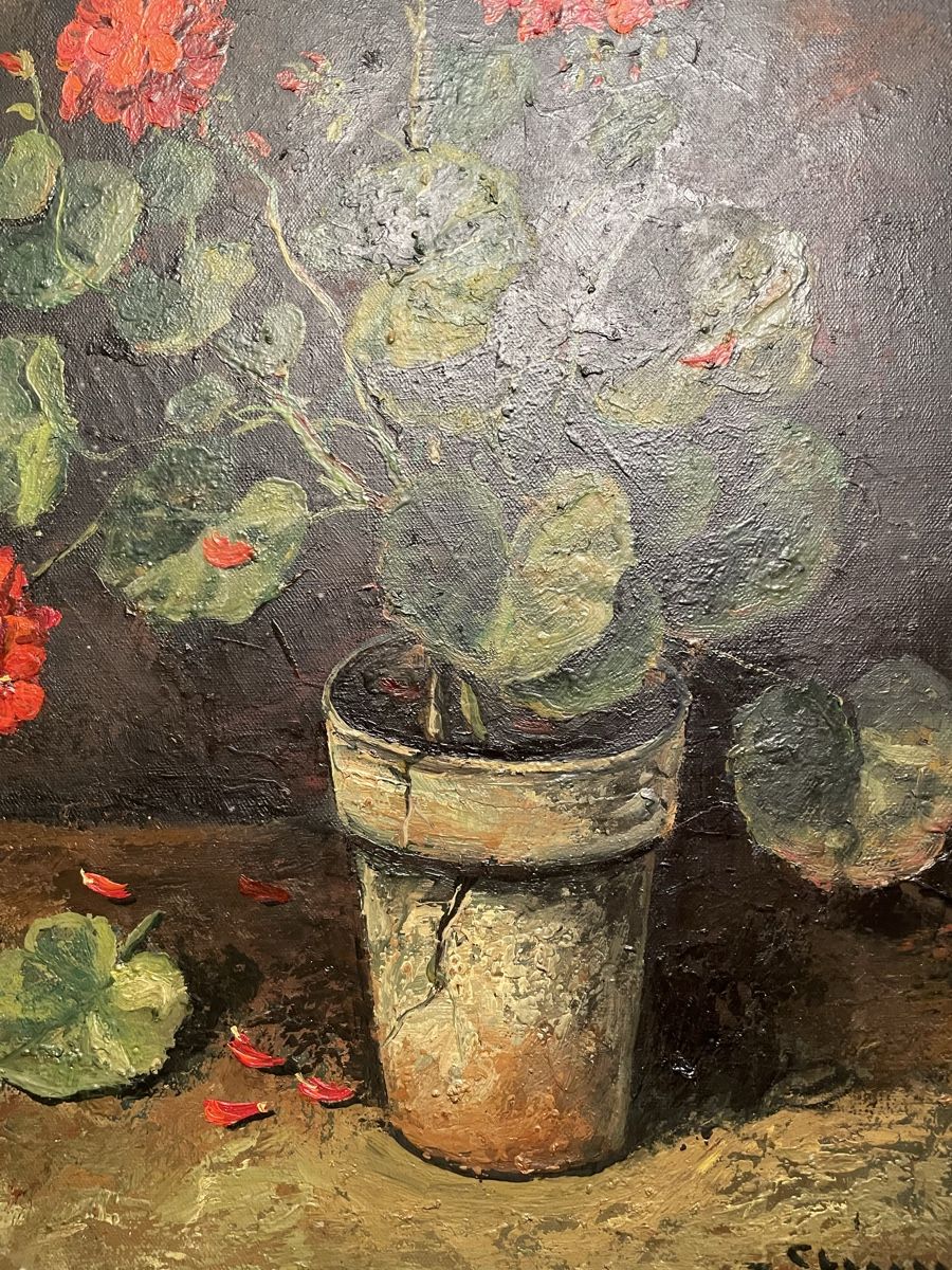 Tableaux: Max Clement, Geranien – D'occasion à Hindelbank par chinok01 2